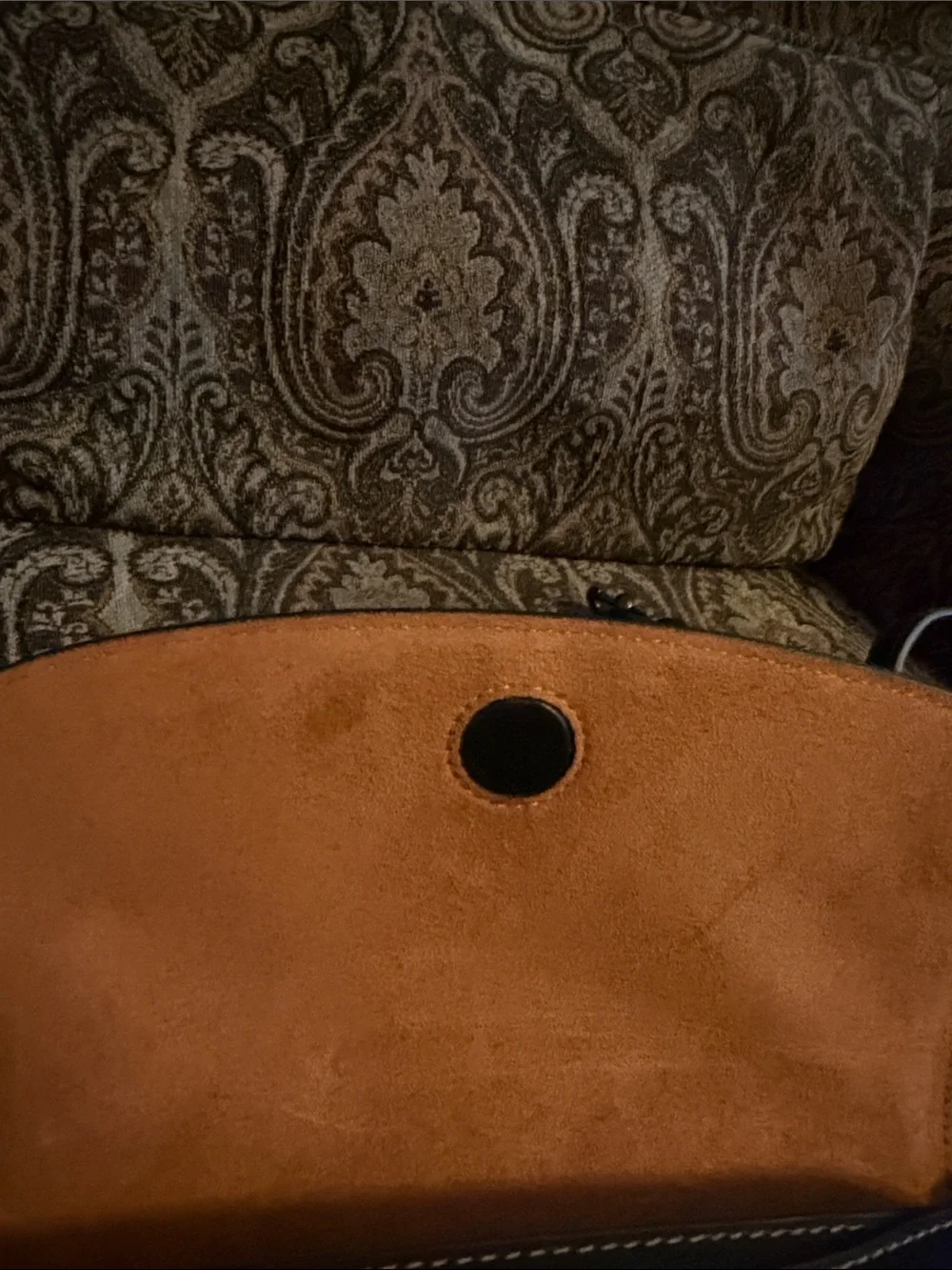 Coach leather glasses